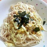 ランチに☆ツナと卵のそうめんチャンプルー